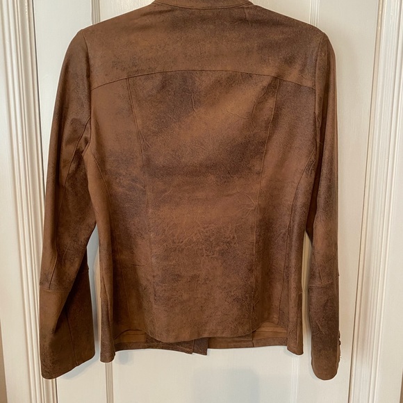 Chico’s washable suede jacket - Picture 3 of 4